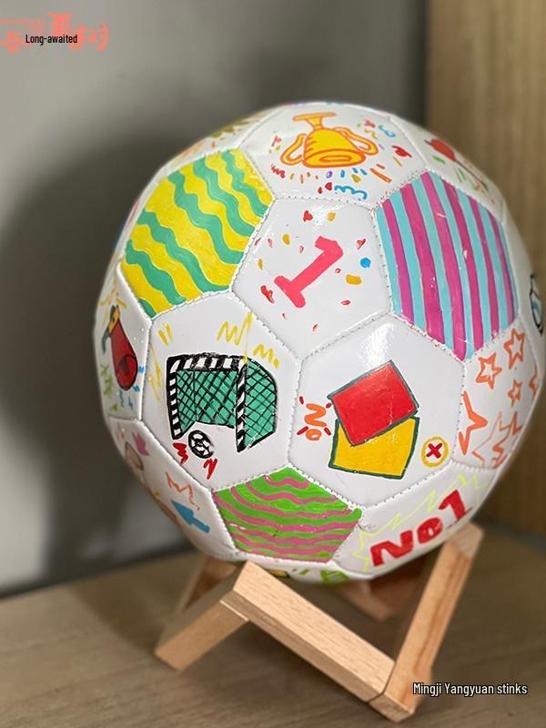 Customizable DIY Graffiti Football - Perfect for Kids & Adults