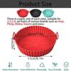 9pcs Silicone Mold Air Fryer