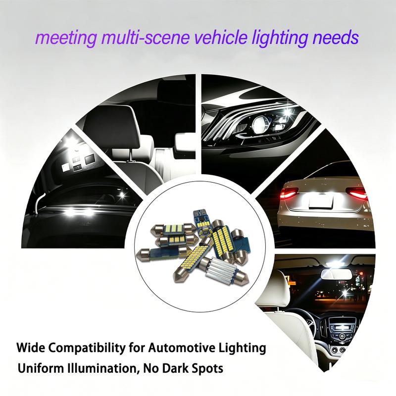 High-Quality LED Interior Kit for Citroen C4 Picasso Grand Picasso 1 MK1 2007-2013 Error-Free Dome Map Trunk Automotive Lamps