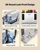 VEVOR Slushie Machine, 3L/100oz x 2 Tank Slushy Machine for Home, No Ice Needed Frozen Drink Maker, Margarita Maker with Self-Cleaning