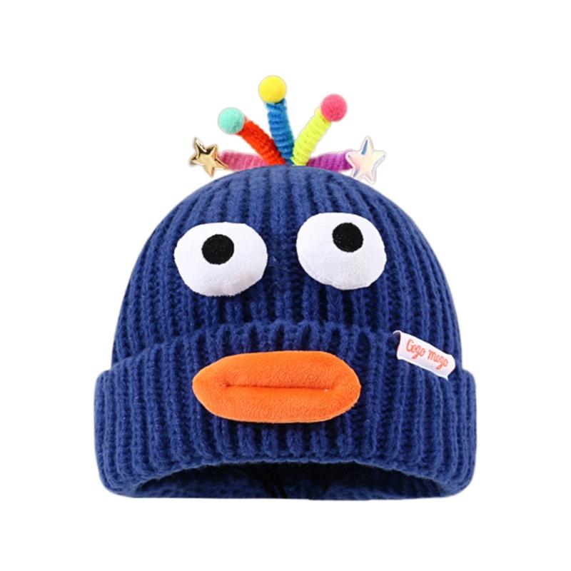 Adorkable Beanie Funny Clown Baggy Cap Women Beanie Hat Slouchy Beanie
