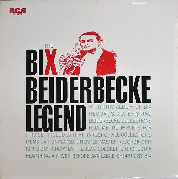 

LP Record BIX BEIDERBECKE - Bix Beiderbecke Legend RA5298 RCA Japan Obi Jazz Used