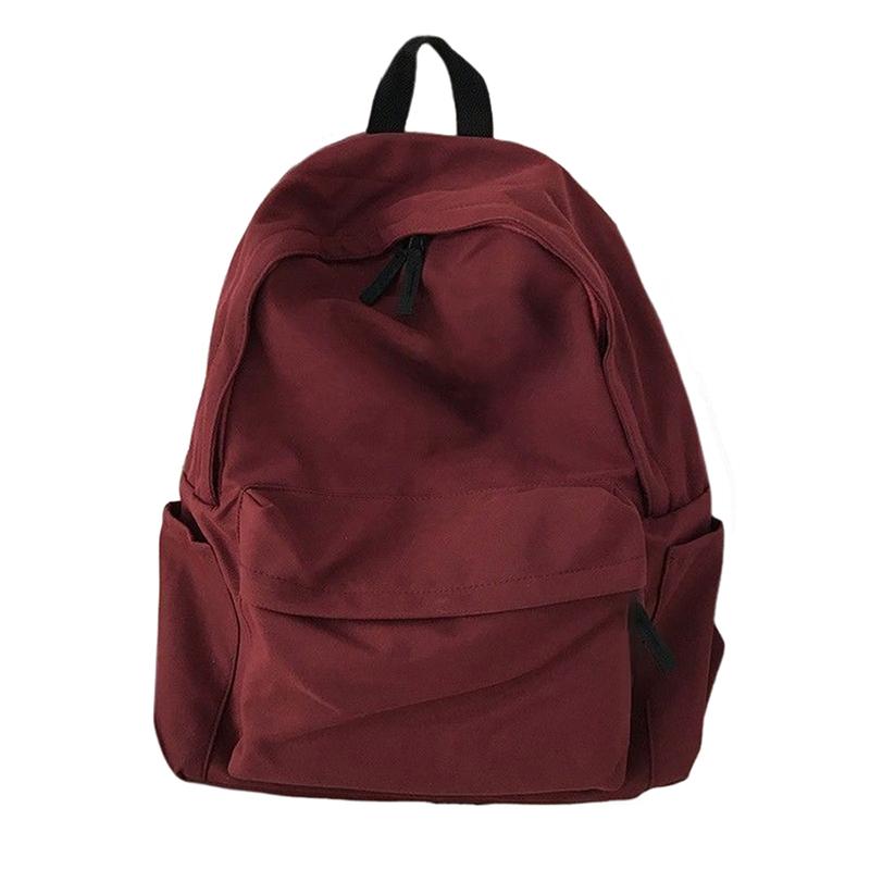 Fashionable Canvas Large Capacity Backpack Anti-Theft Single Shoulder Backpack For Teenagers