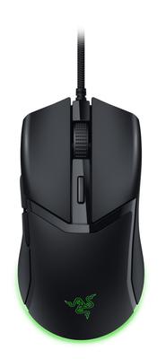 Razer Cobra Mouse gamer leve com fio Chroma RGB Mouse óptico leve com interruptores Chroma Lighting com sensor gradiente preciso Preto - (57g