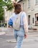 Waterfly Body Crossbody Simple Design with Mesh Back and Interchangeable Shoulder Perfect for and Ivory Men's Bag, One-Shoulder Bag, Bag Small,
