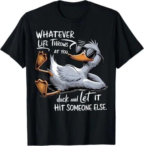 Summer s Funny Duck MemeYk Style Aesthetic Unisex Women Harajuku Short Sleeve Tshirt Graphic Pattern Clothing Yk Tee Tops