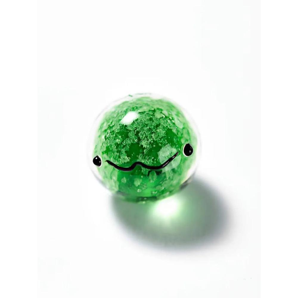 

Glowing Marimo Glass Ball Transparent Luminous Ornament Fish Tank Aquarium Micro Landscape Decor Home Desktop Decoration