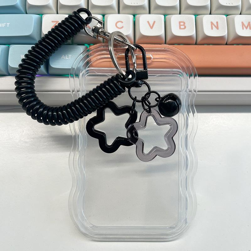 Bus Simple Transparent Ins Card Cover Student Campus Meal Card Subway ID Card Star Chasing Protection Cover