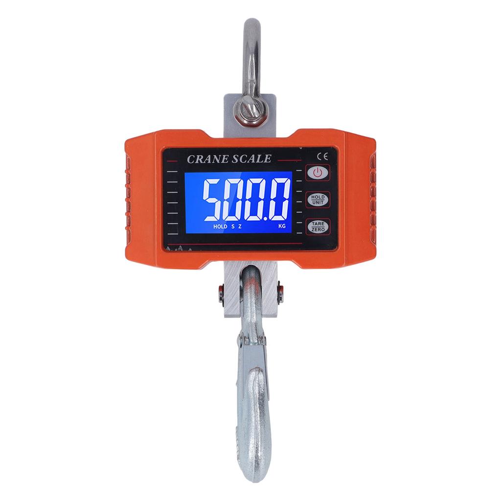 Hanging Scale Remote Control Digital Display 1000KG Range Weighing Tool for Warehouse