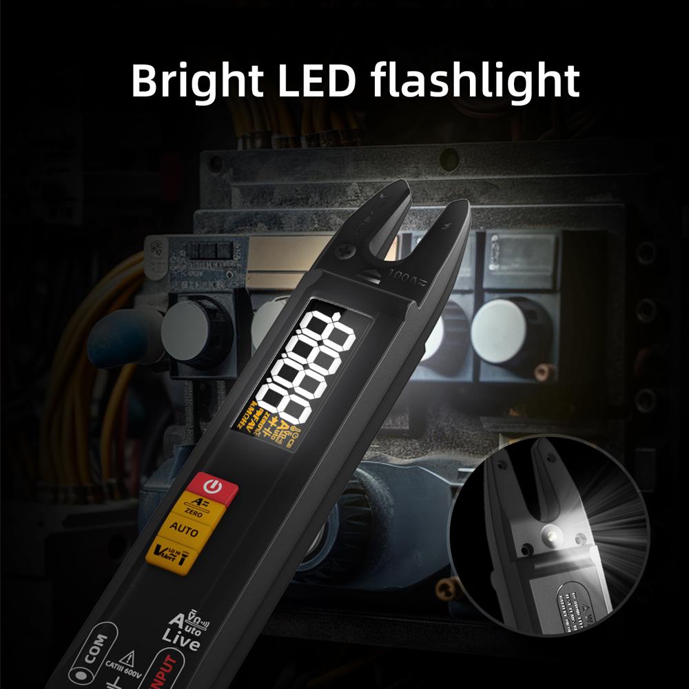 4000 Counts Digital Clamp Meter Multimeter Multifunctional Voltmeter Ammeter AC DCVoltage Current Meter NCV Tester