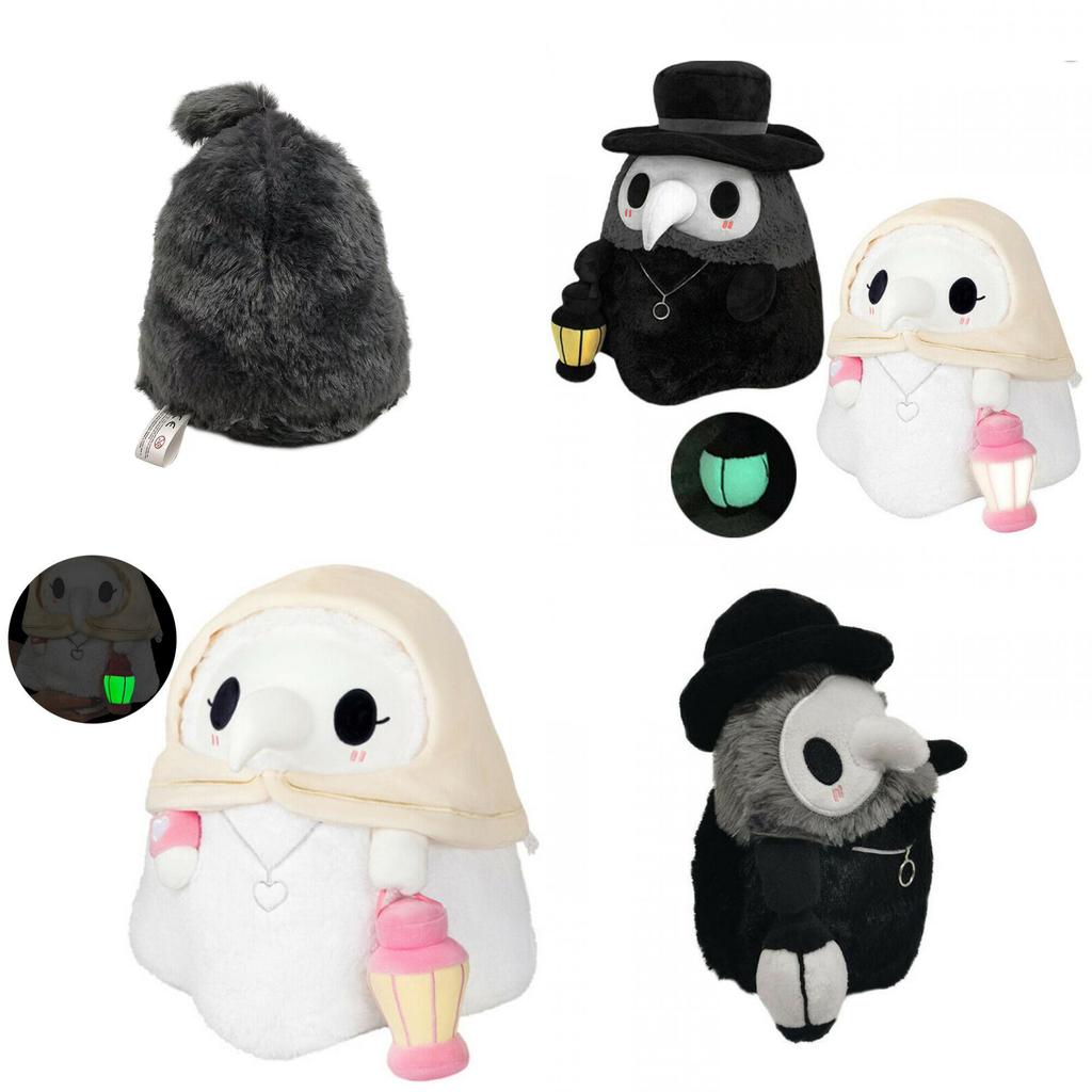 Leuchtendes Pestdoktor- und Krankenschwester-Paar Plüschtier Niedliches und Einzigartiges Geschenk