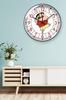 Shin-chan Cartoon Wall Clock: Stylish, Silent, Radio-Controlled for Living Room