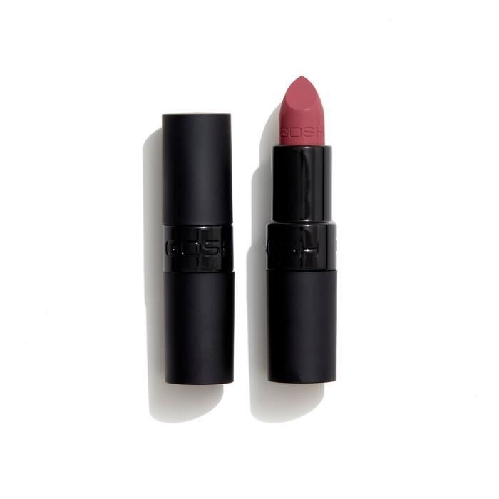 Szminka - GOSH - Velvet Touch Matt Lipstick - 002 Matt Rose - Matowe wykończenie - Nie wodoodporna