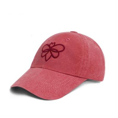 ABEEHUMS Pigment Washing BIBI Ball Cap ABH356-003 RED