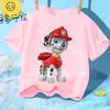 Cute Boys Girls Casuals Tops Summer Birthday Clothing Gift Hots Paw Patrol Kids T-shirts Kawaii Cartoon Character Printed Shirts