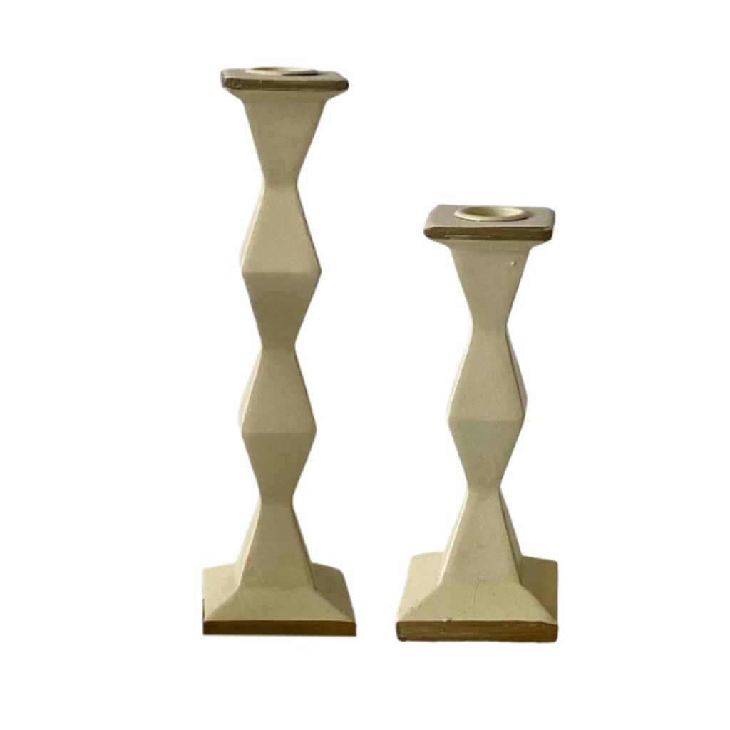 Pillar Candle Holder Simple Table Centerpiece Decorative Candelabra for Fireplace Festival Party Anniversary Dining Room