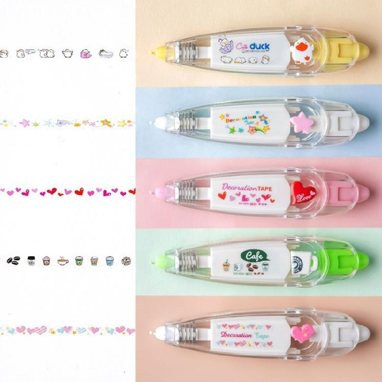 Decorative Lace Correction Tape Scrapbooking Sticker Pen For Craft Notebook Planner Photo Album Invitation Card Making