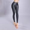 M L XL Übergröße Bein Schlank Strumpfhosen Satin Glänzend Bleistifthosen Damen Fitness Yoga Leggings Öl Glänzend Ohne Füße Party Club Strumpfhosen