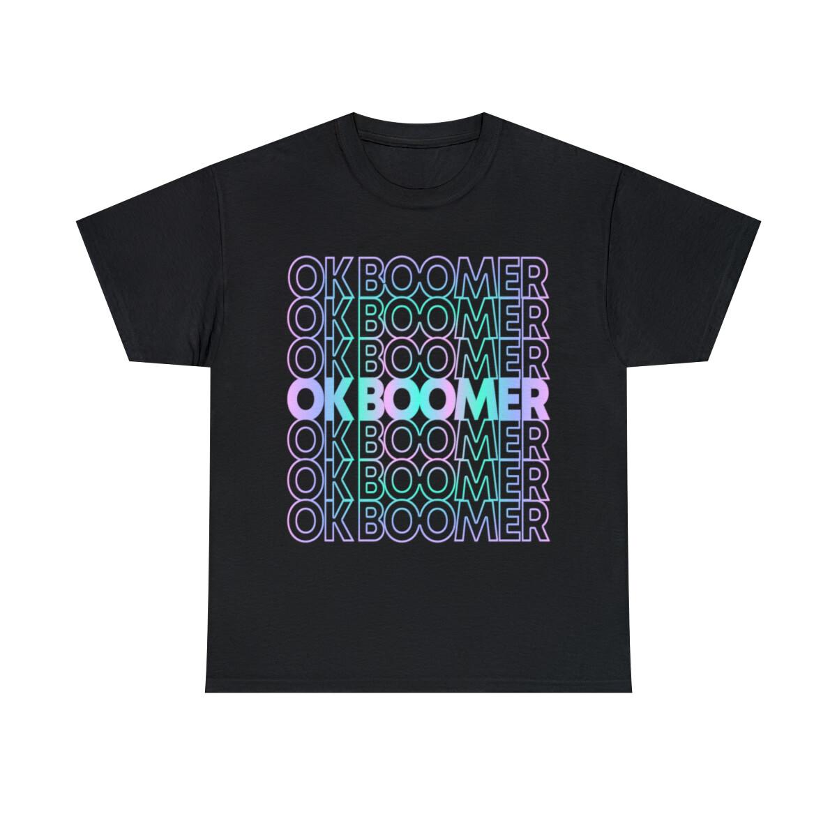 OK Boomer Retro Graphic Tee Shirt, S-5XL XXXL