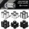 4Pcs Metal Tire Valve Caps Car Tyre Air Stems Cover For C8 DS3 C6 C3 Vts C4 Saxo C4L C5 C2 Xsara C3-XR Picasso Berlingo