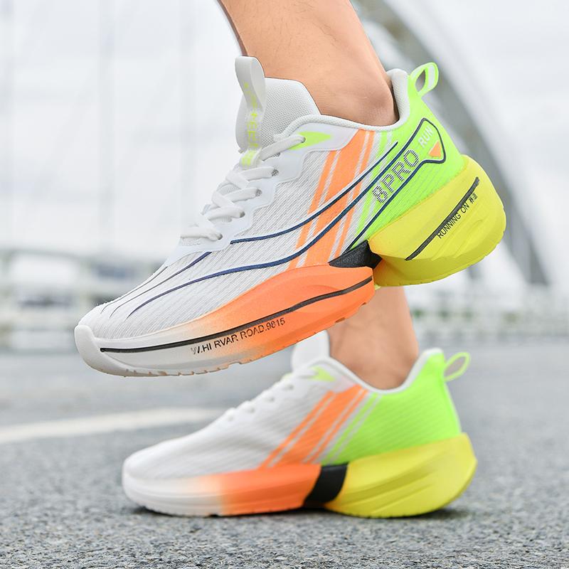 TUINANLE Nouvelles Chaussures de Course pour Couple: Chaussures de running basses élégantes, décontractées, à semelles épaisses, en mesh surdimensionné