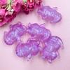 Creative DIY Jewelry Accessories Jewelry UV Colorful Accessories 25*30mm Christmas Dwarfs Acrylic Transparent 5pcs Beads Beaded Materials