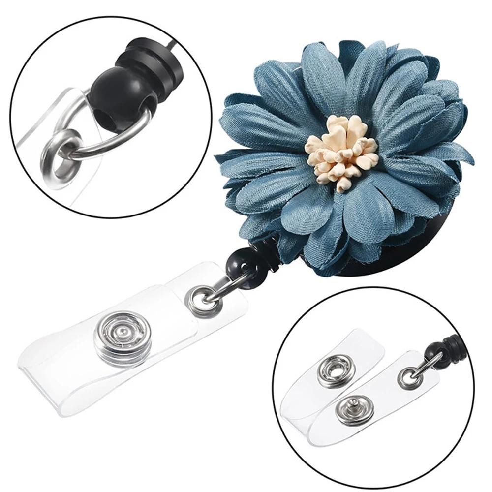 Name Card Holder Card Holder Clip ID Card Key Chain ID Badge Holder Nurse Doctor Retractable Badge