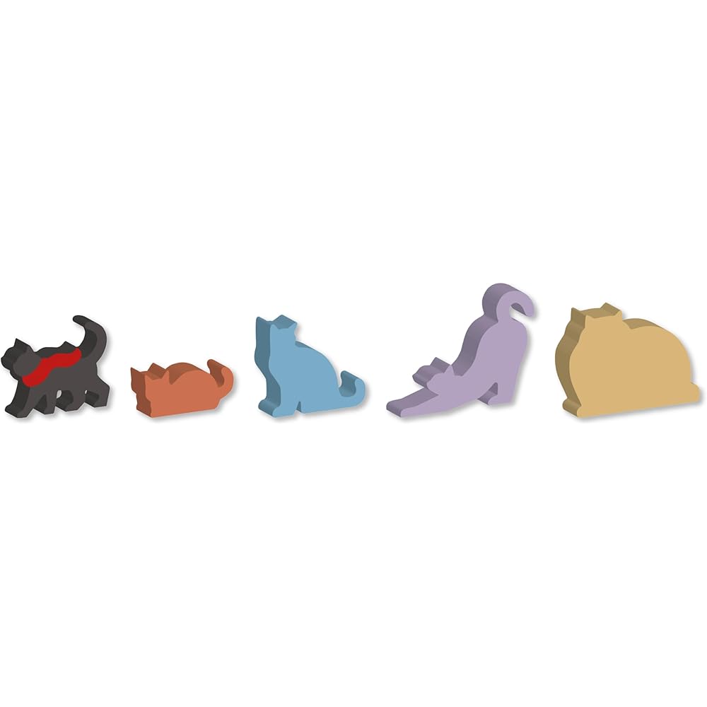 Arkwright Cat and the Tower (1-5 Players, 15-30 Minutes, Ages 6+) Board Game