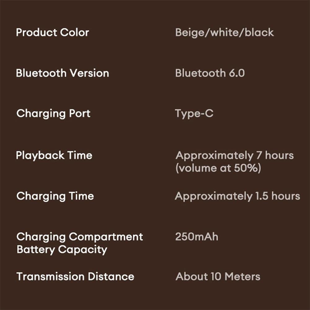 Original Lenovo LE207 TWS Wireless Bluetooth 6.0 Earphones LED Digital Display Travel Sports Headphones Low Latency HIFI Audio Comfort