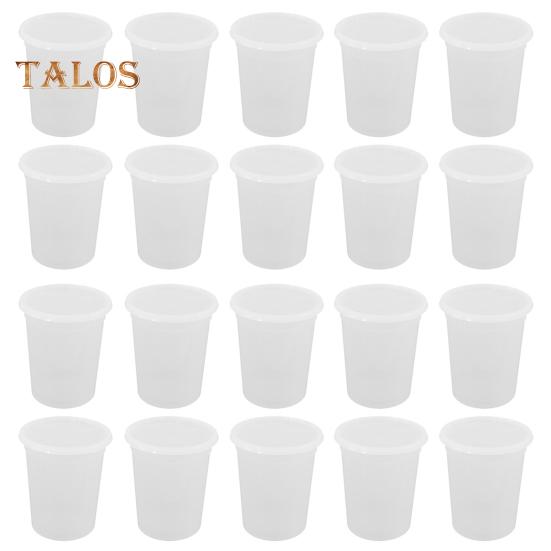 

Ящик для зберігання харчових продуктів із герметичною кришкою на 20 шт. Круглий прозорий морозильник харчового класу без бісфенолу А, безпечний для приготування їжі в мікрохвильовій печі Контейнер для упаковки їжі на винос L