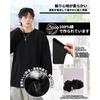 [Cailin Kailun] Long Sleeve T-Shirt Men's 100% Cotton Sweat-Absorbent Antibacterial Deodorant Large Size Plain Crew Neck Undershirt Simple