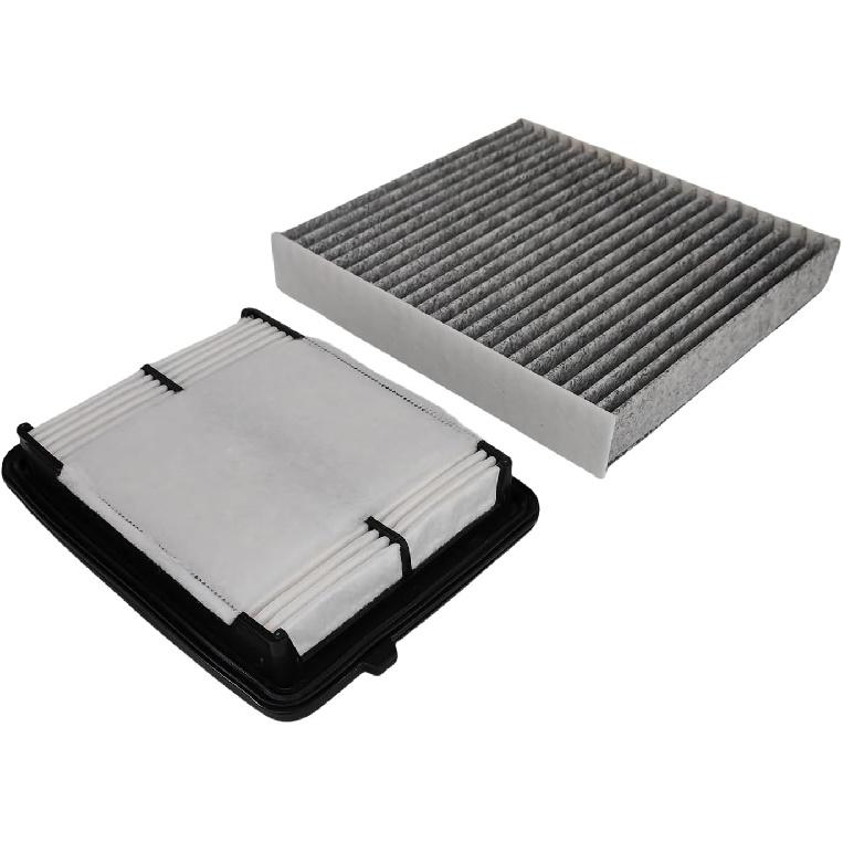 Engine & Cabin Air Filter Fit for 2018-2024 Nissan Kicks L4 1.6L, 2020-2024 Versa L4 1.6L, Replace 165465RA0A 165465RB1A 272776CA0A 278915RB0A