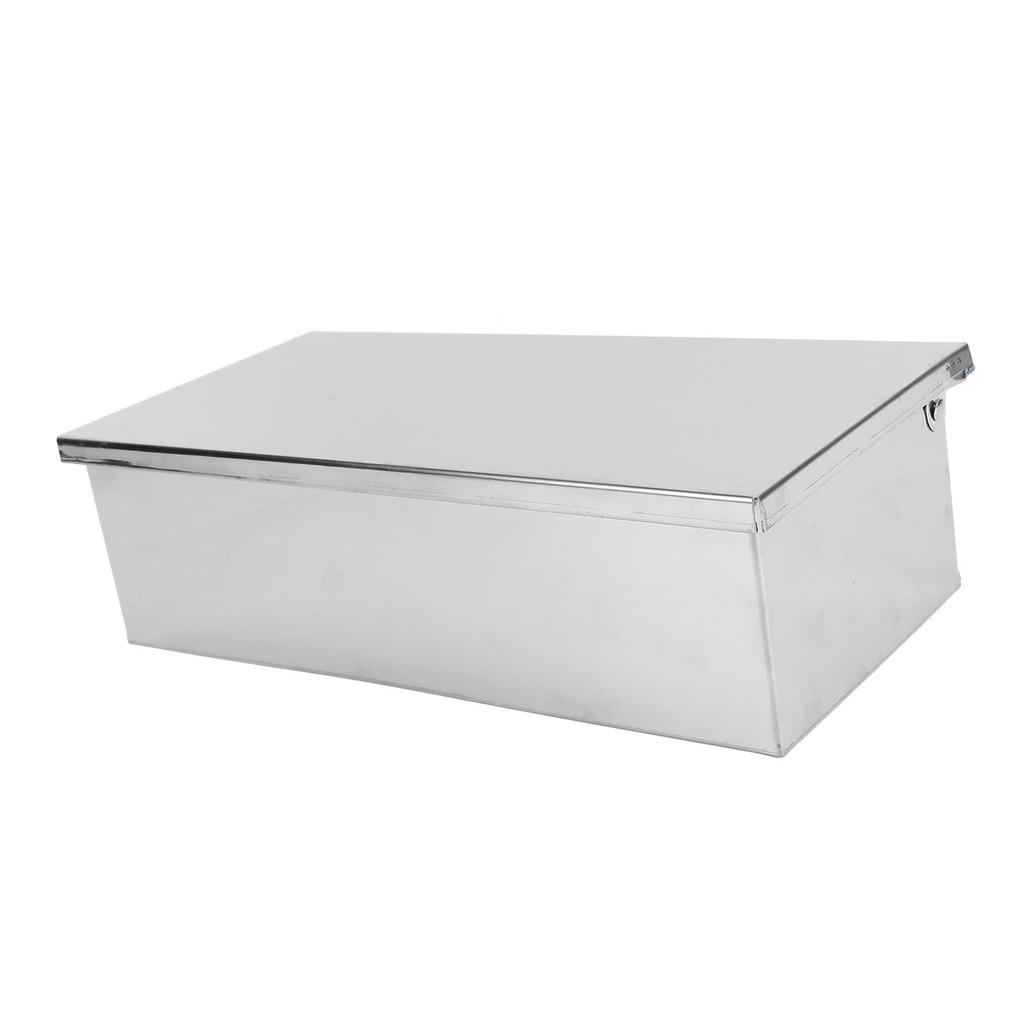 Contenitore per spezie con coperchio a ribalta, contenitore per spezie in acciaio inossidabile 304, organizer da cucina multi-scomparto