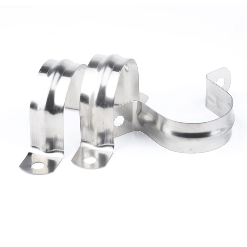 304 Stainless Steel 12mm Saddle U-Clamps (50-Pack)