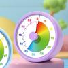 60 Minute Visual Timer,Study Time Management Nonslip Silent Countdown Clock for Classroom Housework Exercise Home Cooking