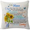 Bestie Pillowcase Gift from Best Friend, Pirational 'Never Forget That I Love You' Pillow Cover, Funny Friendship Cushion Cover for Birthday, Xmas,