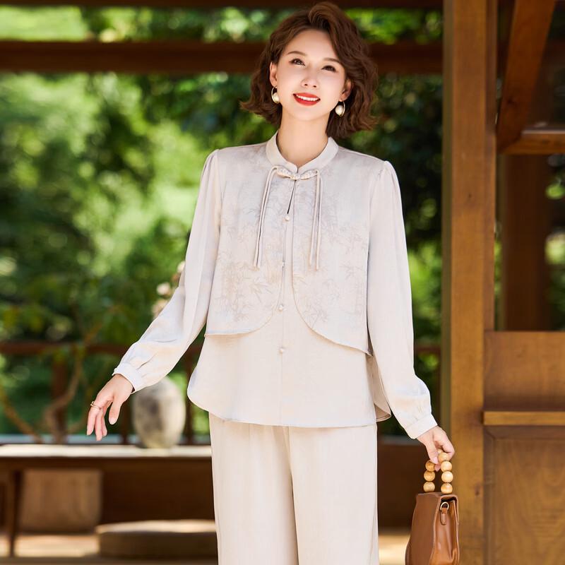 Hodo Elegant Chinese Style Mom's Two-Piece Set
