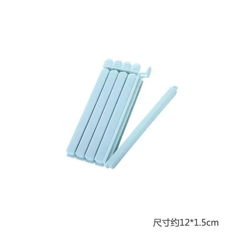 Bag Clips Food Snack Sealing Clip Portable Kitchen Storage Accessories Tool Elastic Buckle Package Bag Clamp