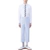 THOM BROWNE Striped Long Sleeved Buttoned Shirt MWL392A-F0521-480