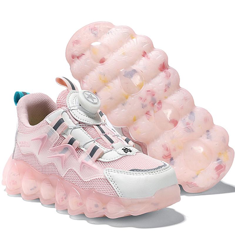 

Кроссовки с сеткой для мальчиков и девочек — дышащие, очень легкие, нескользящие и износостойкие. 40 розовый