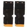 2 Peças Adaptador RC Fêmea para XT60 Macho Confiável Alta Tenacidade Universal Peças RC Melhoradas para Modelos de Carro RC, Avião, Barco