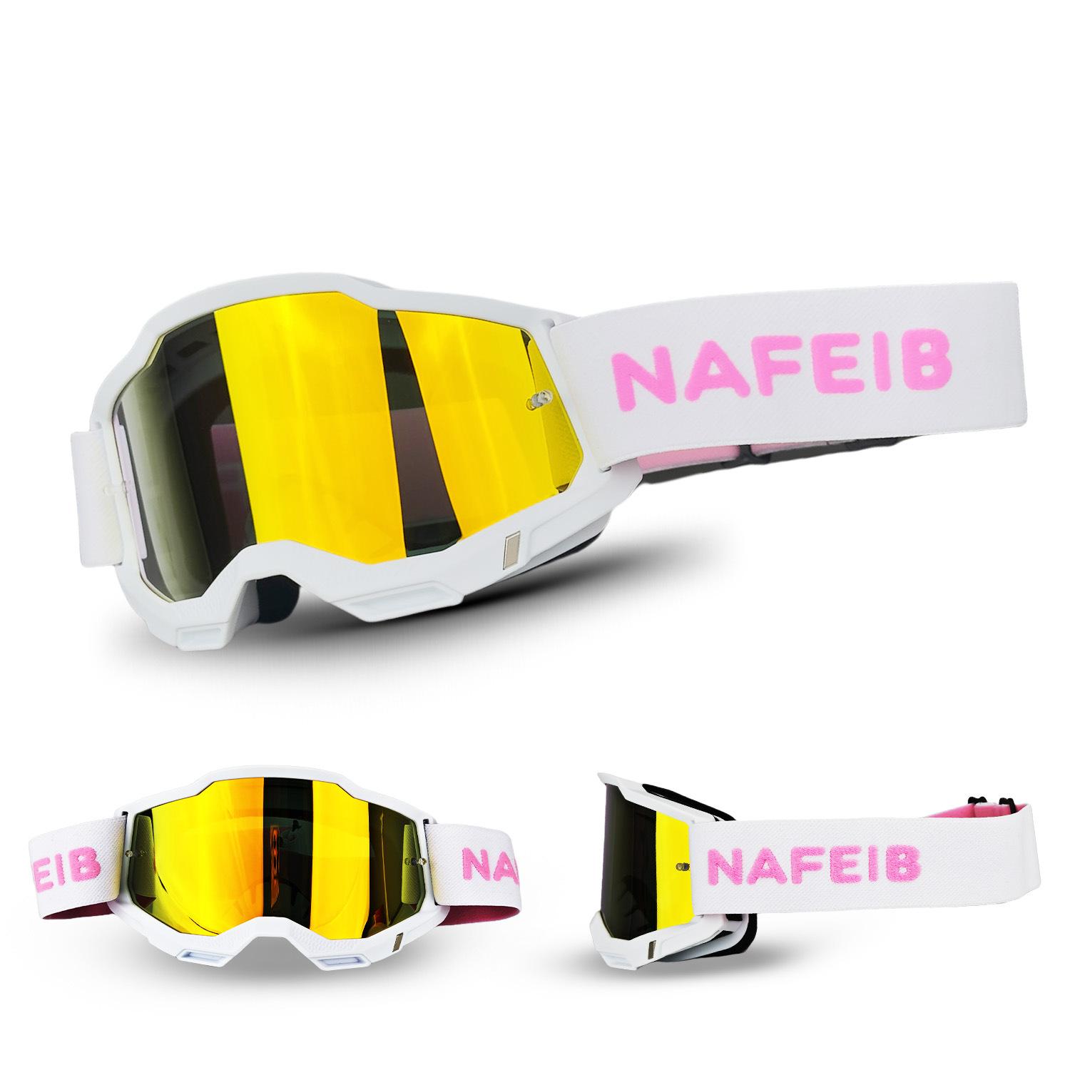 

Motorcycle Goggles Riding Glasses Outdoor Off-Road Windproof Glasses Skiing Men s and Women s Sunglasses Durable Lenses