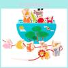 Animal Balance Building Blocks For Toddlers Wooden Bead Stringing Toy