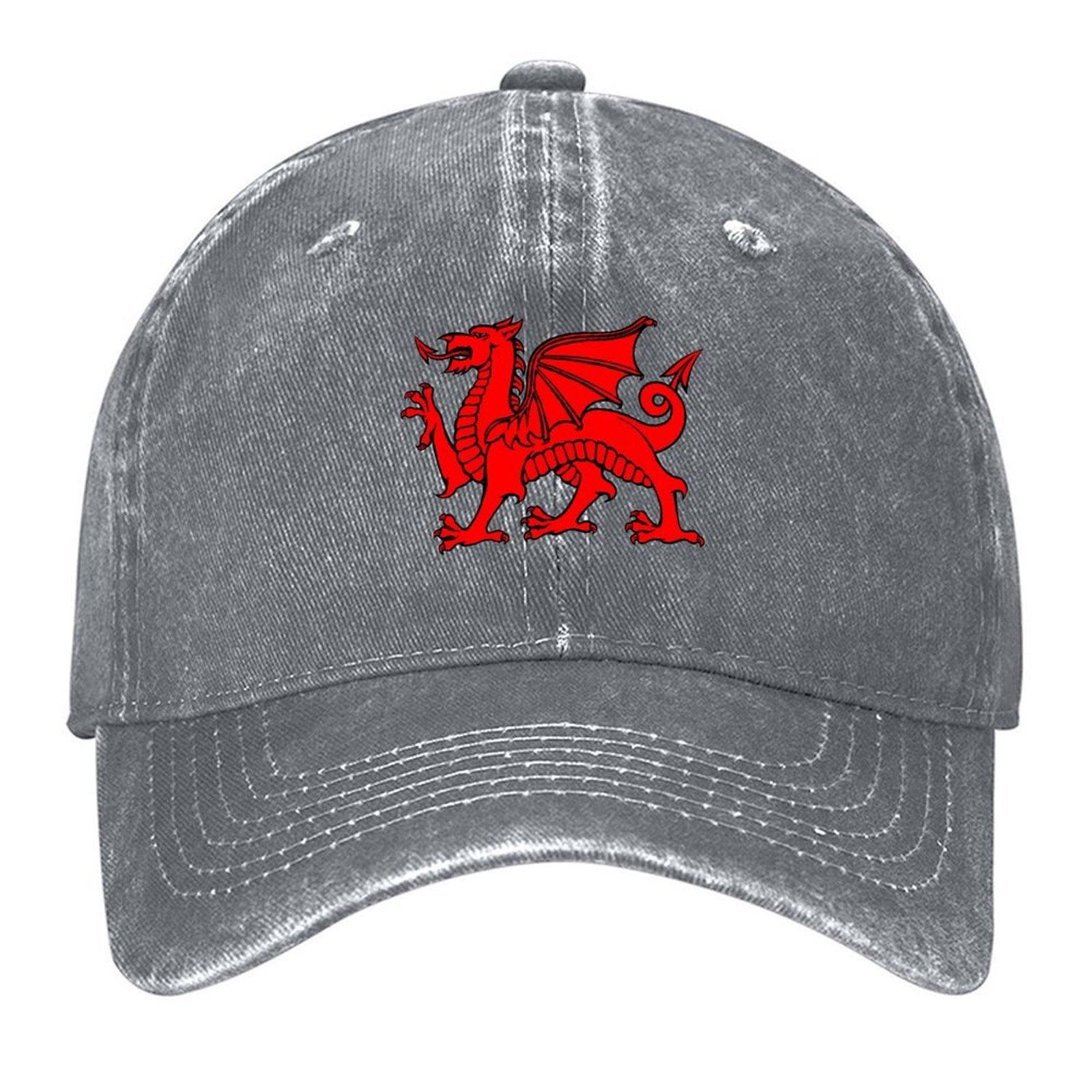 

Кепка Бейсболка с валлийским драконом Cymru Шляпа от солнца Шляпа для гольфа для детей Рыболовная кепка Женская пляжная Распродажа Мужская
