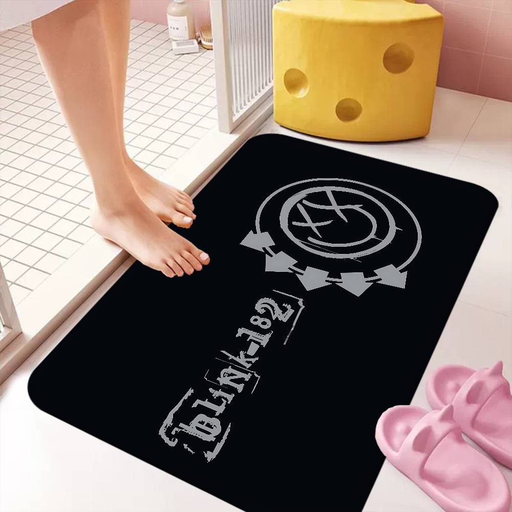 B-Blinks 182 Rock Band Room Mats Cheaper Anti-slip Modern Living Room Balcony Printed Welcome Rug