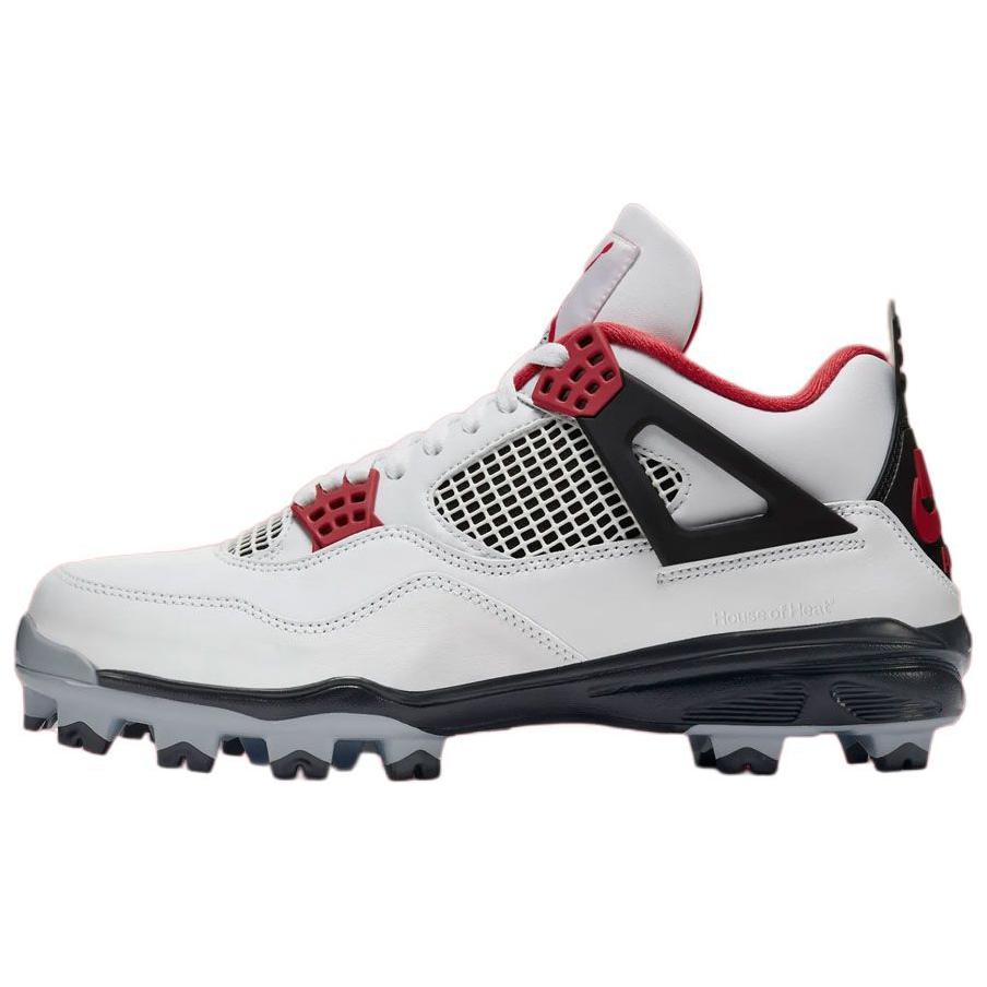 

Новые Jordan Air Jordan 4 Fire Red Удобные Нескользящие Полувысокие Унисекс Футбольные Тренировочные Кроссовки HQ0207-106 40