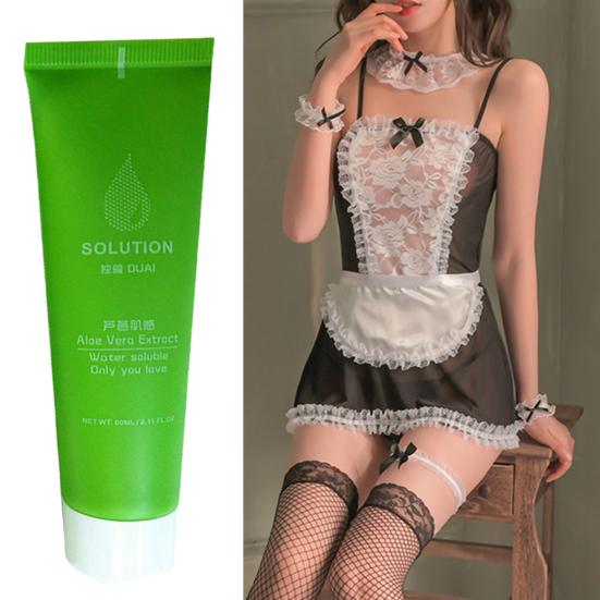 60 ml Gleitmittel für den Intimbereich, schneller Höhepunkt, seidig, nicht reizend, keine Nebenwirkungen, steigert das Vergnügen, Aloe Vera-Extrakt, wasserlösliches Gleitöl für den Menschen