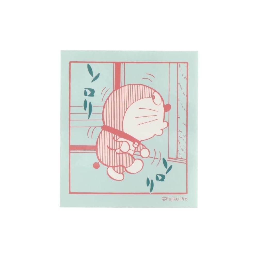 Green Flash Doraemon Sticker Blue DG-339