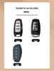 Compatible Metal Car Key Case for Harvard H6 Old Style Models 13-16 with Buckle