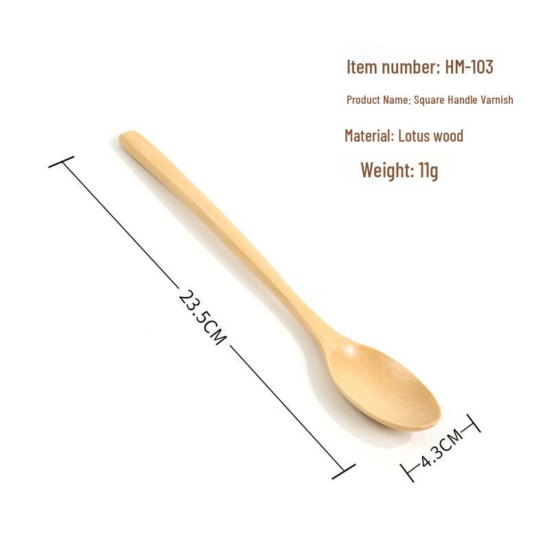 Wooden Soup Spoon Set